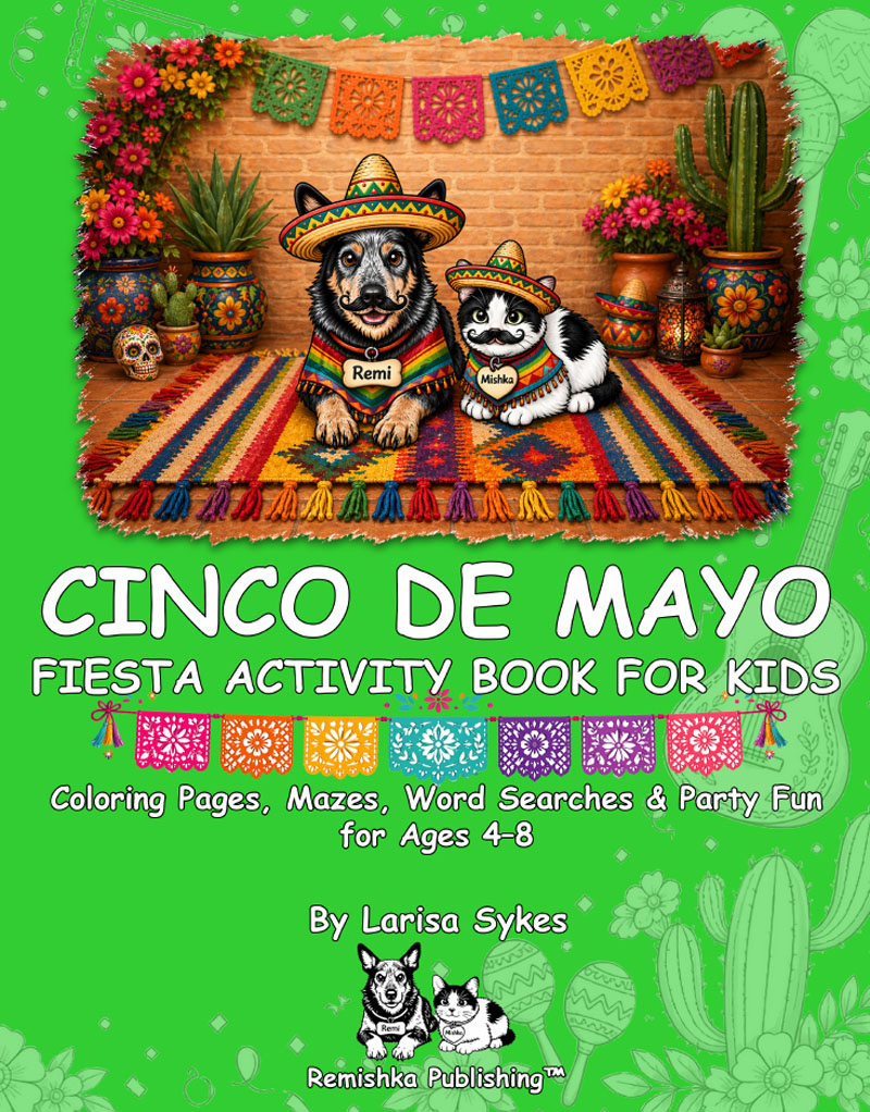 Cinco de Mayo Fiesta Activity Book for Kids by Larisa Sykes